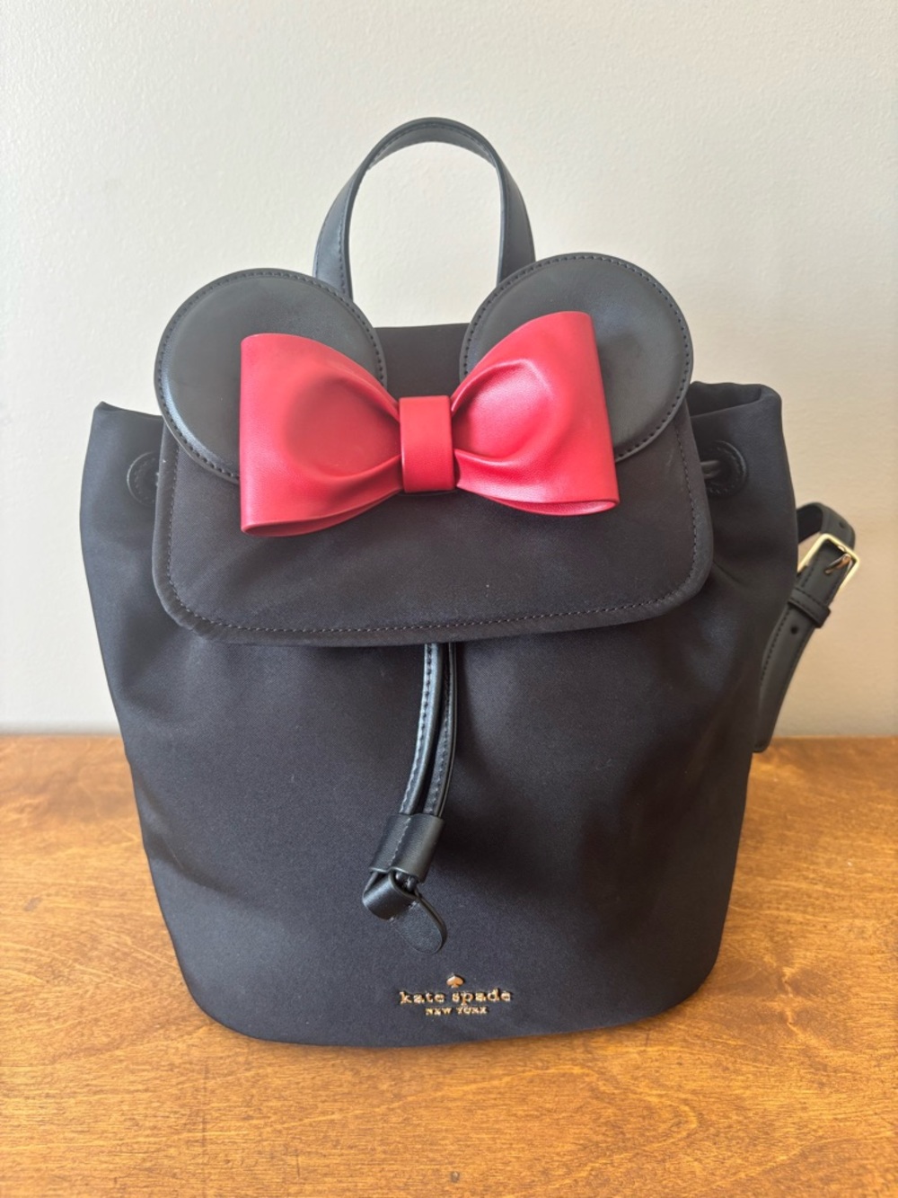Disney X Kate Spade New York Minnie 3D Flap Backpack.